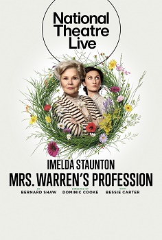 Poster for NT Live's Mrs. Warren's Profession